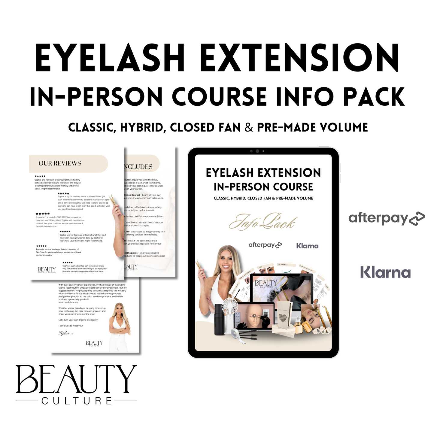 FREE: In-Person Eyelash Extension Course Info Pack - So-Phine Lashes